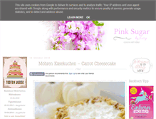 Tablet Screenshot of pinksugar-kessy.de